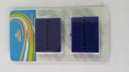 2 Pack 170 tie-point Solderless Breadboard