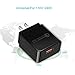 Quick Charge 3.0 18W USB Wall Charger, ANTAOLE Travel Phone Charger Plug Fast AC Power Adapter Qualcomm QC 3.0 For Samsung Galaxy S7/ S6/ Note, iPhone X/ 8 /7 , HTC ,LG, ipad and More