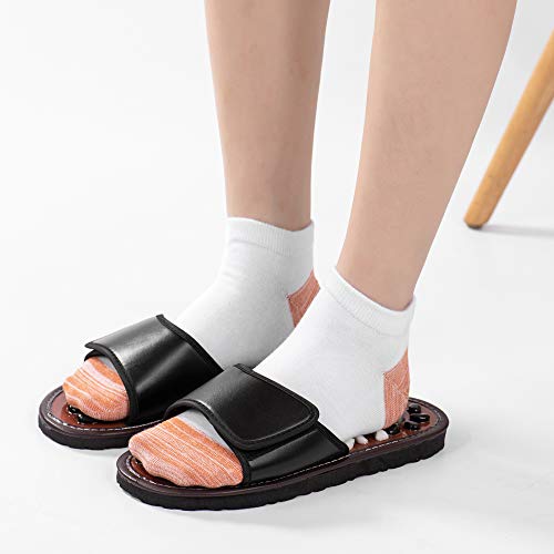 BYRIVER Natural Stone Deep Tissue Acupressure Foot Massage Slippers Shoes Sandals Reflexology Massager Relive Arthritis… - Image 5