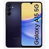 Samsung Galaxy A15 5G, 64GB, Blue Black - Locked to T-Mobile (Renewed)
