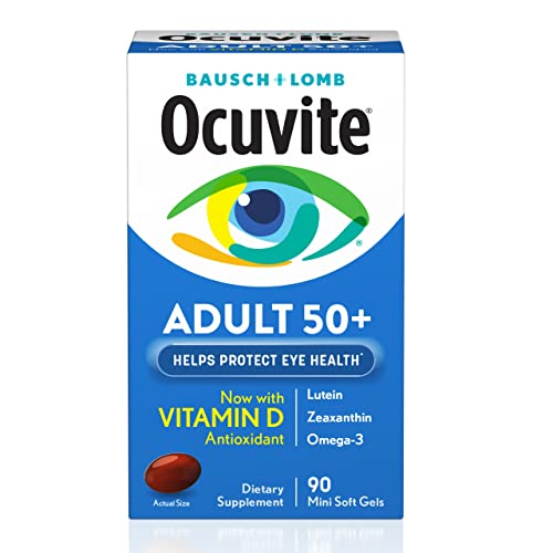 Ocuvite Eye Vitamin & Mineral Supplement, Contains Zinc, Vitamins C, E