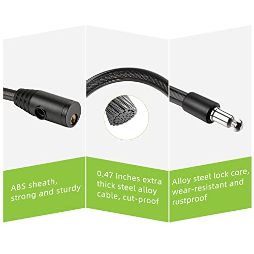 Rofio Fridge Lock, Refrigerator Lock with Keys, Childproof Lock for