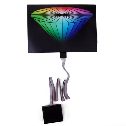 HDE Sound-Activated Rave LED Panel w/ Sensor Module - Discone