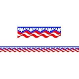 Teacher Created Resources Patriotic Border Trim, Multi Color (4158)
