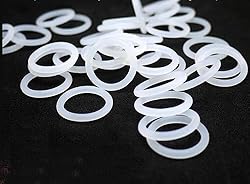 Seal Washer 3pcs 5mm Wire Diameter Silicone O-Ring