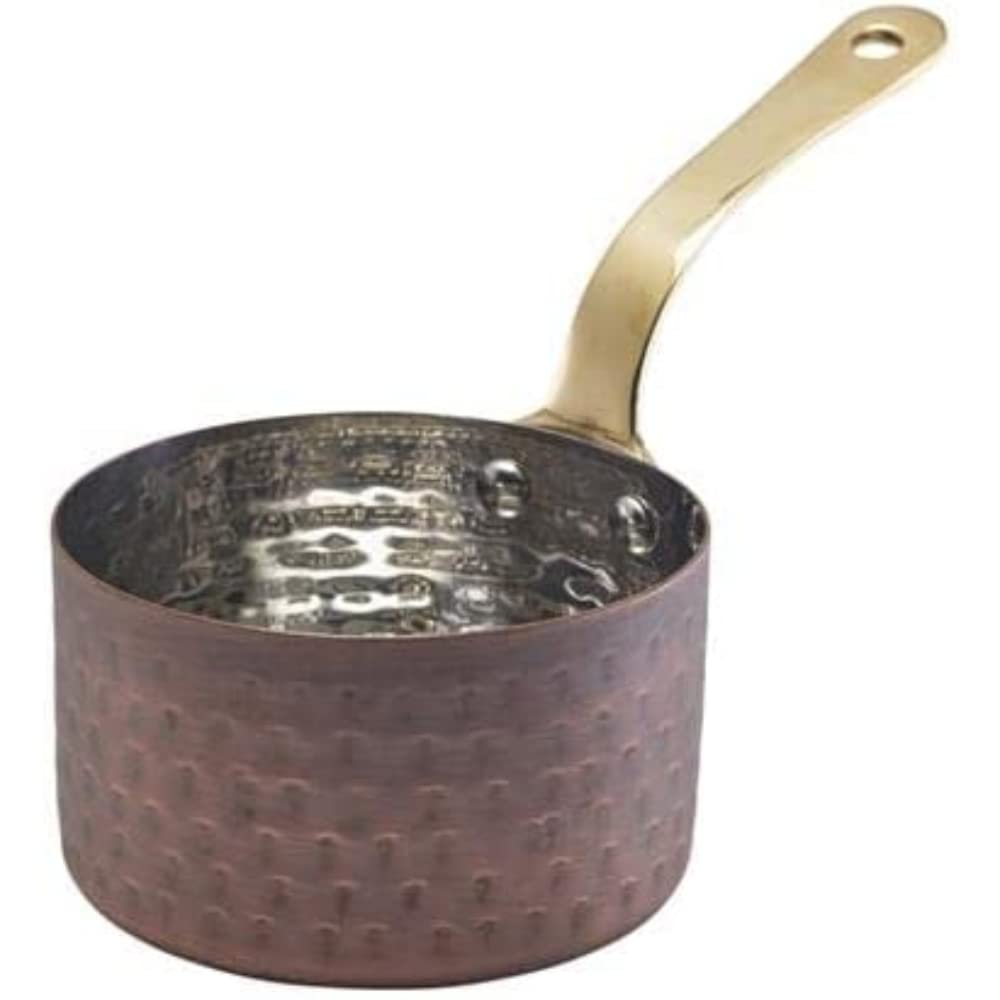 GenWare Antique Copper Mini Sauce Pan 9 x 5.25cm - Single