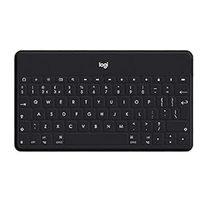 Logitech Keys-To-Go Wireless Bluetooth Keyboard For iPhone, iPad, Smartphone, Tablet, Windows, Apple TV, Ultra-Thin…
