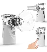 Portable Nebulizer, Nebulizer Machine for Adults and Kids, Ultrasonic Nebulizer of Cool Mist, Bat...