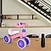 EWOKI Baby Walker Balance Bikes Bicycle Toy for Children 10-24 Months，Outdoor Toddler Bike for1 Year Old Boys Girls No Pedal Infant 4 Wheels First Birthday Gift(Pink)thumb 1