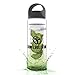 Trim Evolution Fruit Infusion Water Bottle for Use with Fruits, Vegetables & Herbs, Premium Non-Toxic Plastic, Leak-Proof, Shatter-Proof & Dishwasher-Safe, Affordable & Reusable (Purple)