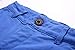 KID1234 Boys Shorts - Flat Front Shorts with Adjustable Waist,Chino Shorts for Boys 5-14 Years,6 Colors to Choose Blue