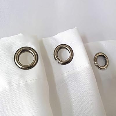 JAWO Rustic Wood Shower Curtain, Life is Better at The Beach on Blue Teal Wooden Seashell Starfish Coastal Shower… 41WLPuZ 7TL