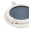Amarine-made-Boat-Yacht-Round-Opening-Portlight-Porthole-10-Replacement-Window-Port-Hole-ABS-White-Tempered-Glass-Marineboatrv-Portlight-Hatch