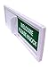 White Do Not Disturb Sign for Home, Hotels, and Offices (Don't Disturb, Welcome Signs)