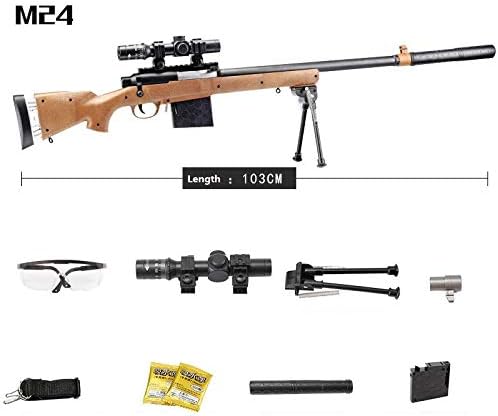 HOS Simulation Gun Cosplay Toy M24 Guns for Playerunknown's Battlegrounds PUBG (M24)