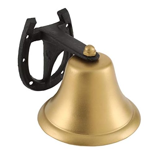 Gorilla Playsets 09-0001 Dinner Bell Swing Set Accessory, Gold - Image 5