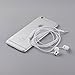 vastland Earbuds, Earphones, Headphones with Microphone - Wired Noise Isolating Ear Buds, Stereo Headset for Cell Phones Laptops and etc.(White & Silver)