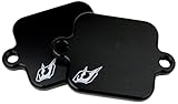 Driven Racing (DSBlock 2) Black Exhaust Smog Block-Off Plate