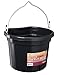 Tough 1 Flat Back Bucket, Black, 8-Quart