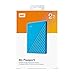 WD 2TB My Passport, Portable External Hard Drive, Blue, backup software with defense against ransomware, and password protection, USB 3.1/USB 3.0 compatible - WDBYVG0020BBL-WESN