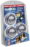 Ontel Products SNC-MC12 Stick 'N Click 3-Pack LED Lights