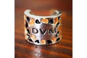 charMED Stethoscope Charms for Nurses - Gifts for Nurses, Doctors, Veterinarians, Technicians, and Healthcare Professionals - Metal 0.5" Ring Charm