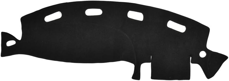 Catinbow Black Center Console Cover Dash Mat Protector Sunshield Cover for Dodge Ram 1500 2500 3500 1998-2001 Carpet Dashboard Mat