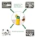 Portable Child Toddler Potty Urinal for Trip Travel, Camping, Pee Tranining - 100% Leakproof, Resisitant (For Boy, V1)