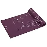 RatMat PRINTED YOGA MAT: Eco-friendly, nontoxic foam construction. Extra-thick and durable. 24