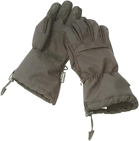 Napa Nylon Water Resistant Hi-Tech Gloves (Black, Medium)