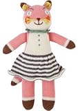 Blabla Suzette the Fox Mini Plush Doll - Knit Stuffed Animal For Kids. Cute, Cuddly & Soft Cotton Toy. Perfect, Forever Cherished. Eco-Friendly. Certified Safe & Non-Toxic.