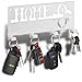 Decorative Wall Mounted Key Holder | Modern Key Holder with 4 Hooks | Keyring Holder | Hanging Key Rack with Hooks | Forgetting is Normal. Stop Losing Your Keys with Our Solution.