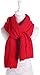 Outdoor Red Neck Scarf Warm Knit Scarves Red Neck Scarf Knitted Winter Scarves