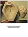 #0043 - FG Silicone Press Mold of a Doll Face Cab (Male or Female Character) - Handmade