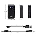 LENOGE Bluetooth Receiver, Streambot Mini Bluetooth Car Aux Adapter / 10Hrs Hands-Free Car Kits / Portable Wireless Music Adapter for Car/Home Audio Stereo System (CSR/HFP/HSP/A2DP/AVRCP/Built-in Mic)