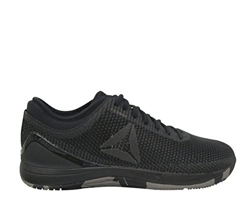 Reebok men s crossfit cross trainer, black/shark/atomic…