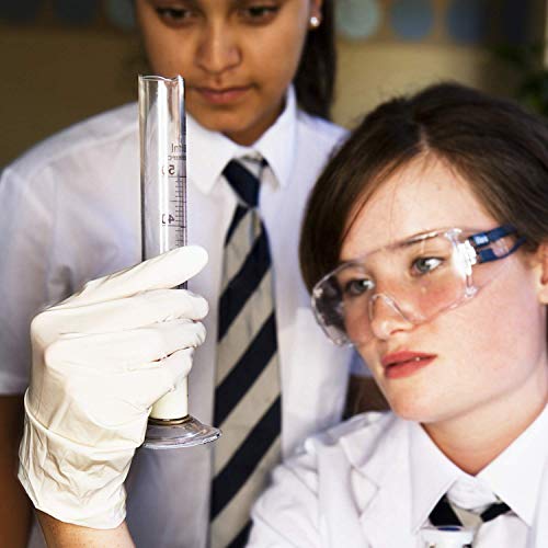 Glass Graduated Cylinder Set 5ml 10ml 50ml 100ml Measuring Cylinder with 3 Droppers, Glass Rod and 2 Brushes - Thumbnail 3