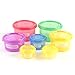 Healthy Living Perfect Portions Food Storage Containers KIT 7 Pieces- Easy Way To Lose Weight Using Portion Control