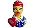 CelebriDucks I Love Ducky Floating Rubber Ducks - Collectible Bath Toy Gift for Kids & Adults of All Ages
