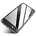 Wireless Charger iPhone 8 PLUS Case, iPhone 7 PLUS Case, FLOVEME Slim Fit Hybrid Armor Ultra Anti Scratch Lightweight Soft TPU Bumper Shockproof Protective Clear Hard PC Back Cover, Transparent Black