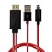 MHL 11 Pin Micro USB to HDMI Adapter Cable 1080P HDTV for Samsung Galaxy S5, S4, S3, Note 3, Note 2, Galaxy Tab 3 8.0, Tab 3 10.1, Tab Pro, Galaxy Note 8, Note Pro 12.2