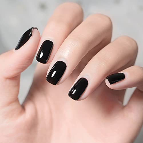 Vishine Gelpolish Professional Manicure Salon UV LED Soak Off Gel Nail Polish Varnish Color Black(1348) - Image 3