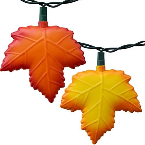 Fall Harvest Leaves Party String Lights