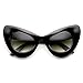 zeroUV - High Fashion Bold Oversized Women's Cat Eye Sunglasses
