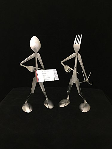 Forked Up Art F04 Fork Business Card Holder