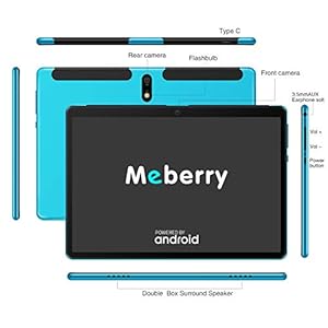 MEBERRY Tablet 10 Pollici 5G WiFi Tablet Android 11 Tablet,Octa-Core 2.0 GHz Tablets, 4GB+64GB(128GB Espandibili… - immagine 3