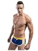 DESMIIT Men's Rope Waist Design Swim Briefs ,Navy Blue , US Medium / Tag XL(30