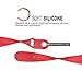 Apple Watch Replacement Band - Valuebuybuy Soft Silicone Replacement Sports Wristbands Straps for Apple Wrist Watch iWatch All Models Formal Colors S/M Size-42mm/Red