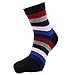 Toe Socks Women Five Toes Wicking 5 Finger Cotton Athletic Striped Ankle 8 Pack