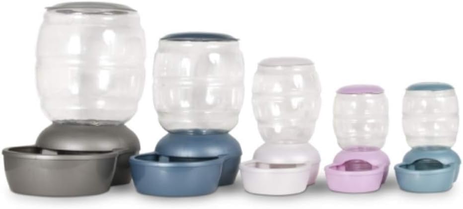 Pet Supplies : Petmate Replendish Feeder with Microban Automatic Cat and Dog Feeder 4 Sizes Available : Pet Self Feeders : 